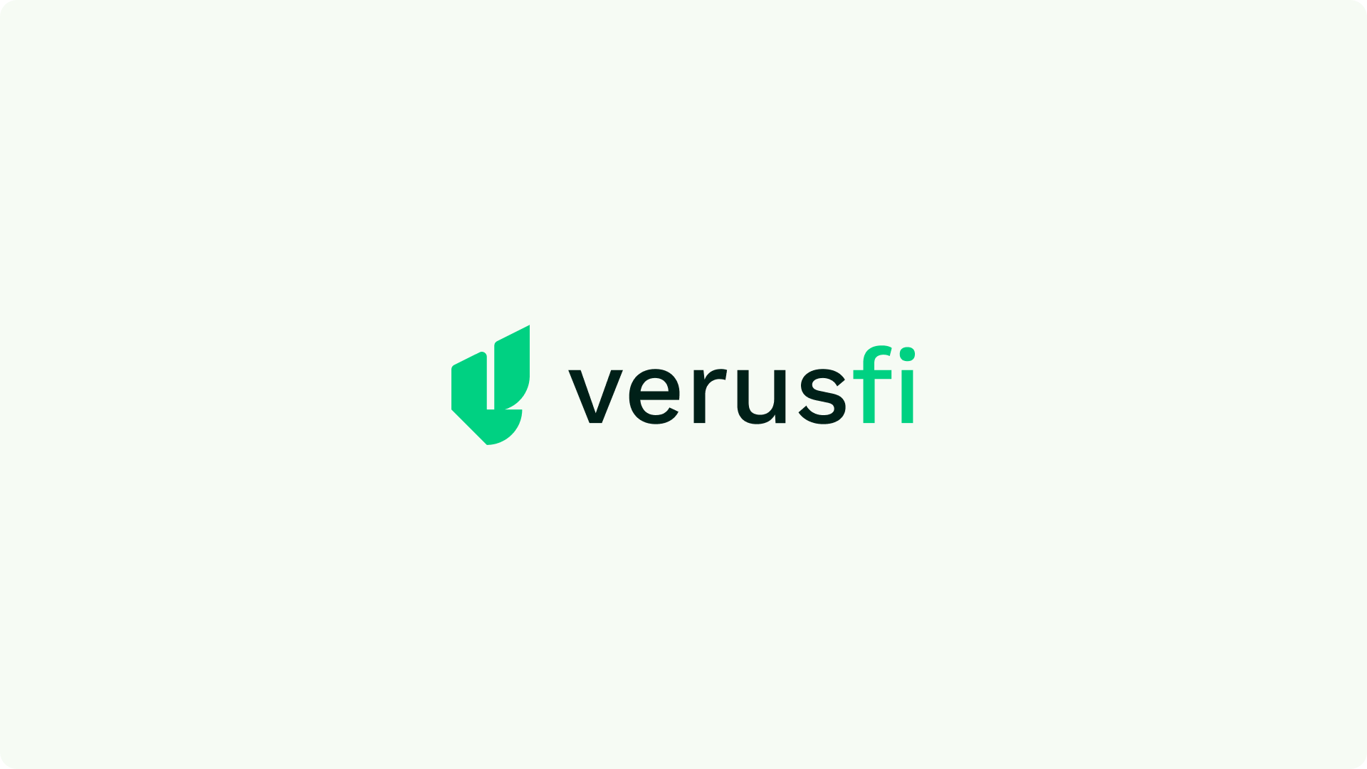 VerusFi logo — high contrast