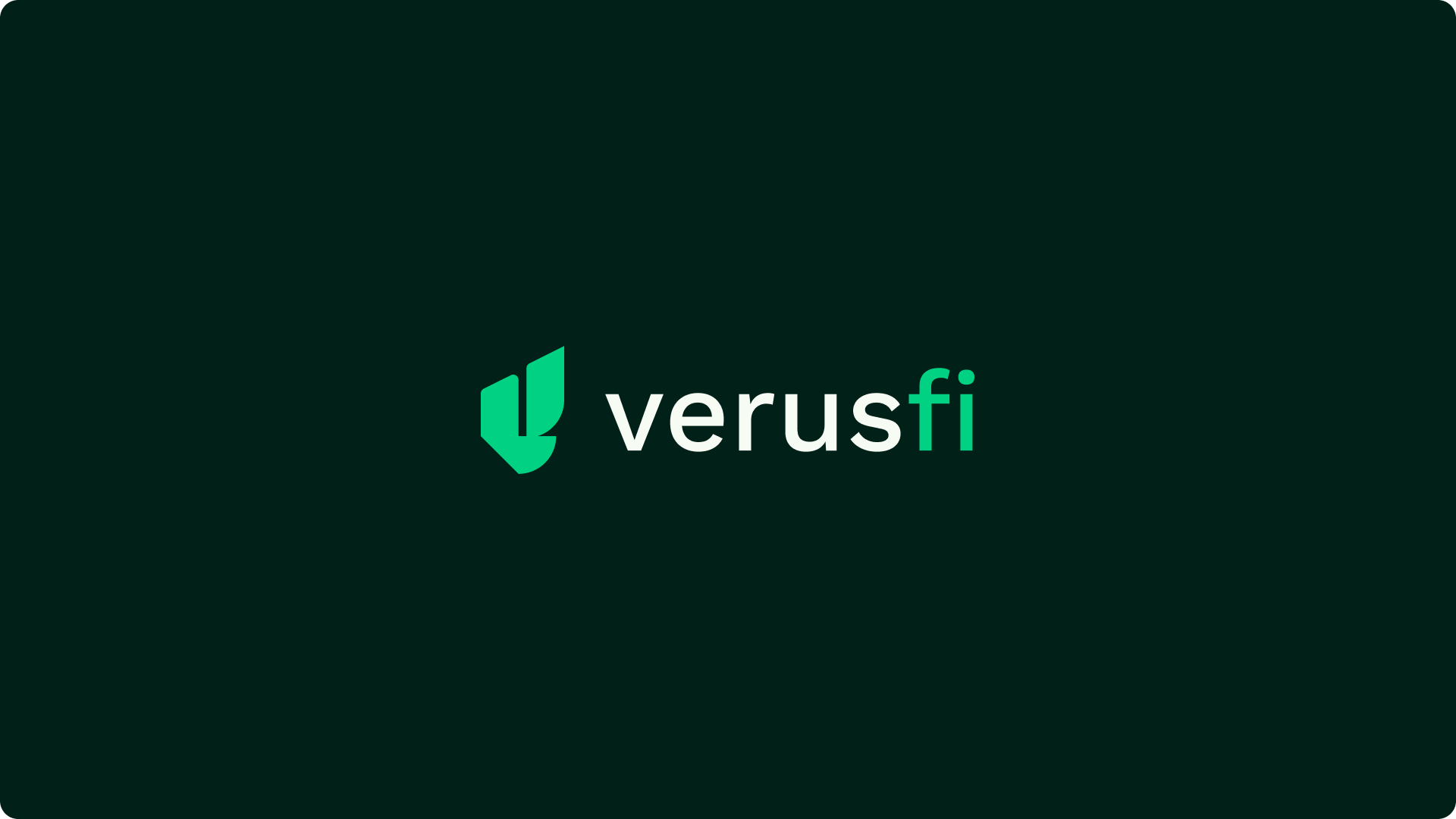 VerusFi — main interface
